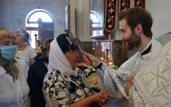 Троицкая родительская суббота в кафедральном соборе Воскресения Христова г. Борисова