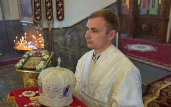 Троицкая родительская суббота в кафедральном соборе Воскресения Христова г. Борисова