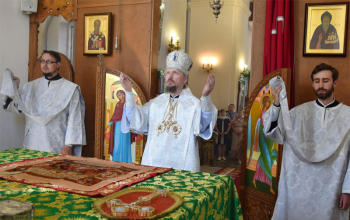 Троицкая родительская суббота в кафедральном соборе Воскресения Христова г. Борисова