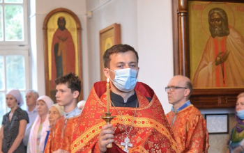 В храм Рождества Христова доставлен ковчег с частицей мощей святого благоверного князя Александра Невского