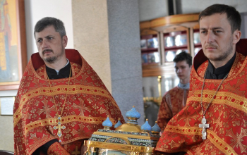В храм Рождества Христова доставлен ковчег с частицей мощей святого благоверного князя Александра Невского