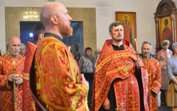 В храм Рождества Христова доставлен ковчег с частицей мощей святого благоверного князя Александра Невского