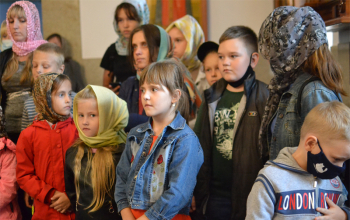 Молебен на начало учебного года в храме Рождества Христова