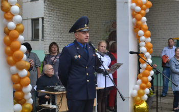 Линейка в средней школе № 22 г. Борисова