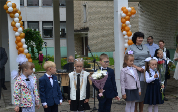 Линейка в средней школе № 22 г. Борисова