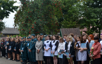 Линейка в средней школе № 22 г. Борисова