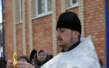 Праздник Крещения в храме Рождества Христова