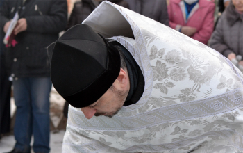 Праздник Крещения в храме Рождества Христова