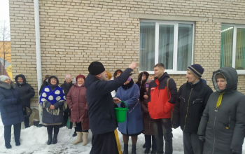 Праздник Крещения Господня: Борисовский ТЦСОН