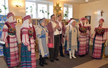 Патриарший Экзарх совершил Божественную литургию в храме Рождества Христова