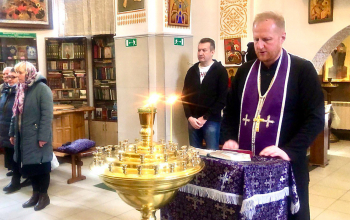 В Борисов прибыли частицами мощей святых и икона прп. Елисея Лавришевского