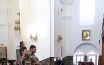 Освящение двух новых колоколов для Соборной звонницы