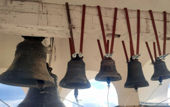 Освящение двух новых колоколов для Соборной звонницы