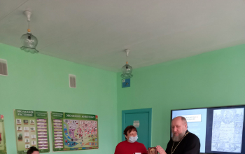 Выездной устный журнал «Благовест» в мстижской средней школе