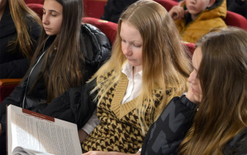 Встреча с учащимися Староборисовской школы