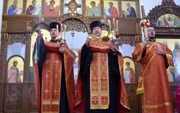 Пасха 2022: Богослужение в кафедральном соборе Воскресения Христова