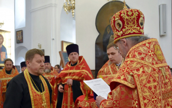 Пасха 2022: Богослужение в кафедральном соборе Воскресения Христова