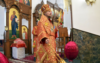 Пасха 2022: Богослужение в кафедральном соборе Воскресения Христова