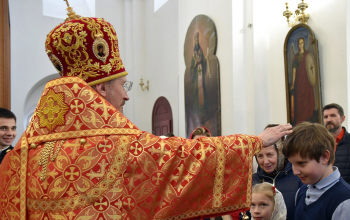 Пасха 2022: Богослужение в кафедральном соборе Воскресения Христова