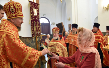 Пасха 2022: Богослужение в кафедральном соборе Воскресения Христова