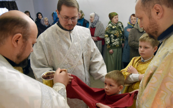 Божественная литургия в храме Минской иконы Божией Матери г. Смолевичи