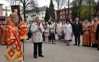 В Борисове прошли торжества, посвящённые полоцкому князю Борису Всеславичу