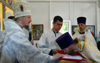 Освящение храма в честь Успения Пресвятой Богородицы в аг. Бродец