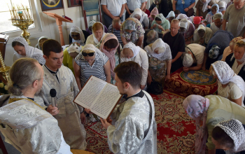 Освящение храма в честь Успения Пресвятой Богородицы в аг. Бродец