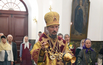 Митрополит Минский и Заславский Вениамин совершил всенощное бдение в кафедральном соборе Воскресения Христова