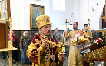 Митрополит Минский и Заславский Вениамин совершил всенощное бдение в кафедральном соборе Воскресения Христова