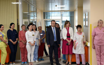 Митрополит Вениамин освятил детский многопрофильный корпус ЦРБ