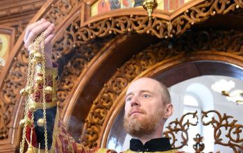Престольный праздник криптовой церкви святой мученицы Иулии Карфагенской