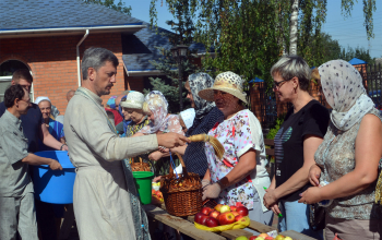 Праздник Преображения в храме Рождества Христова