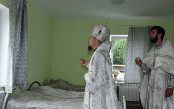 Божественная литургия в храме великомученика Георгия Победоносца гп. Смиловичи 