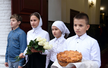 Всенощное бдение в кафедральном соборе Воскресения Христова