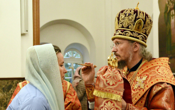 Всенощное бдение в кафедральном соборе Воскресения Христова