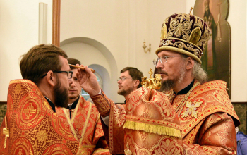 Всенощное бдение в кафедральном соборе Воскресения Христова