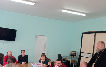 Поздравление воспитанников дневного пребывания инвалидов Борисовского ТЦСОН