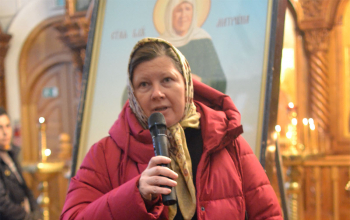 В храм Рождества Христова  доставлен ковчег с частицей мощей и икона святой Матроны Московской