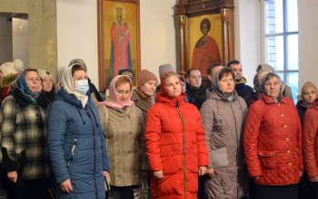 В храм Рождества Христова  доставлен ковчег с частицей мощей и икона святой Матроны Московской