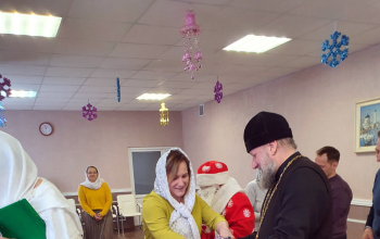 Поздравления в рамках акции «Подарим радость на Рождество»