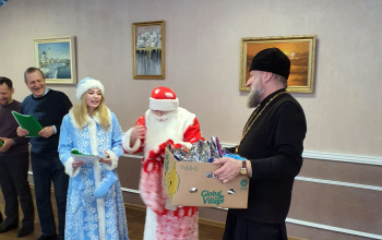 Поздравления в рамках акции «Подарим радость на Рождество»