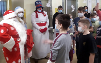 Поздравления в рамках акции «Подарим радость на Рождество»