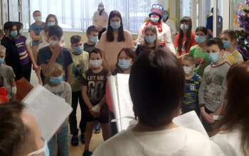 Поздравления в рамках акции «Подарим радость на Рождество»