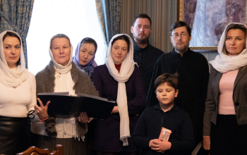 Митрополит Вениамин поздравил сотрудников Борисовского епархиального управления