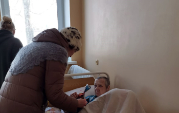 Поздравление проживающих в Ганцевичской больнице сестринского ухода