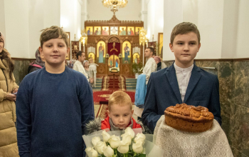 Великая вечерня и Литургия св. Василия Великого в кафедральном соборе Воскресения Христова