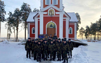 Военнослужащие воинских частей  посетили храмы г. Борисова