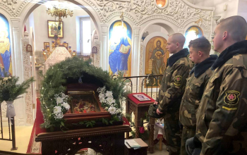 Военнослужащие воинских частей  посетили храмы г. Борисова