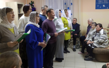 Поздравление в больнице сестринского ухода аг. Забашевичи